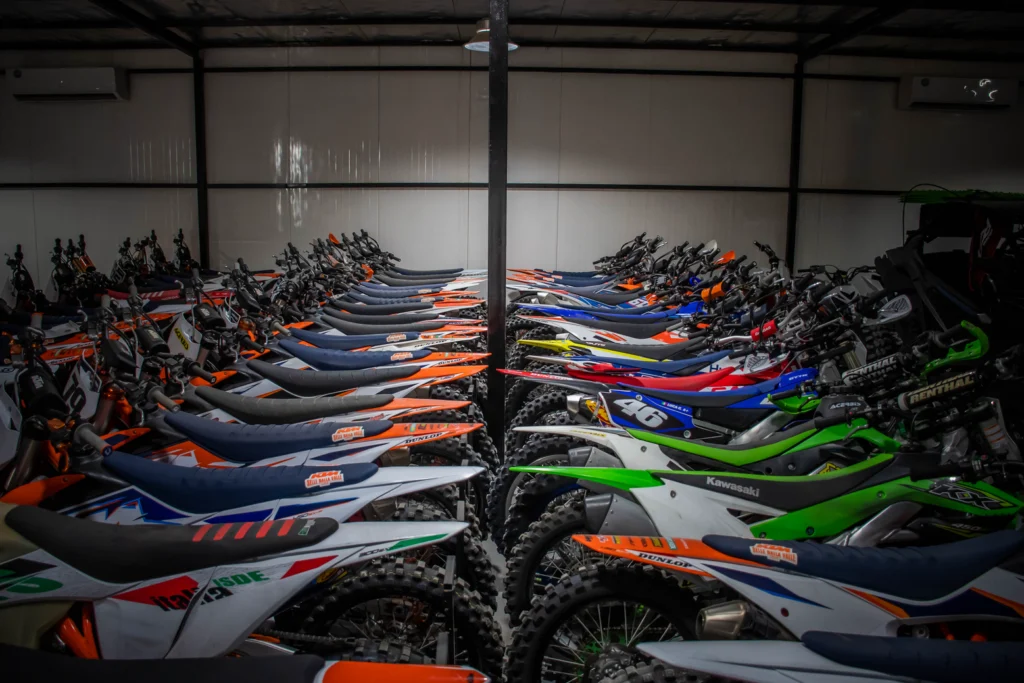 MotoZone's Motorbike Storage