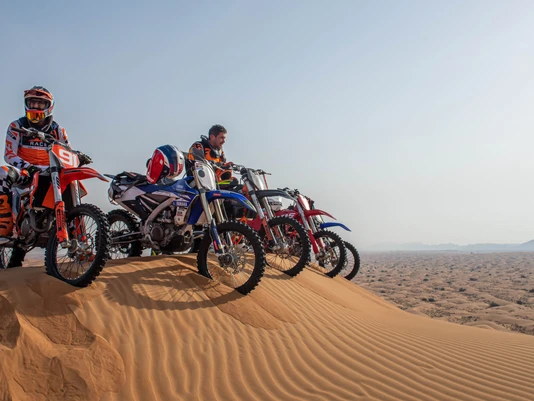 Riders in Dessert Terrain