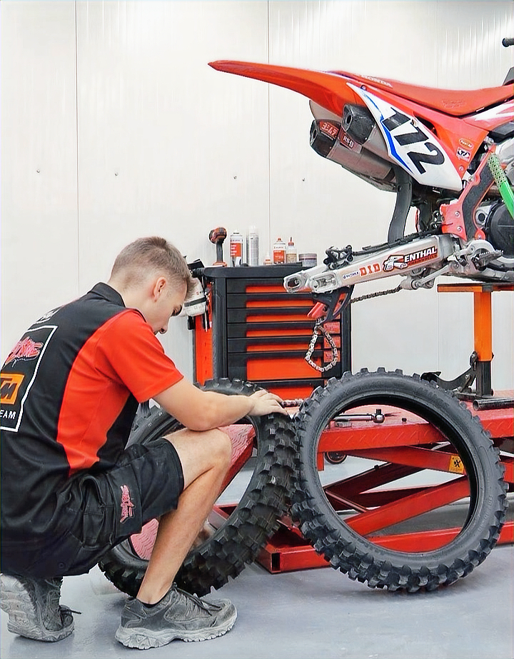 Motorbike Tire Maintenance