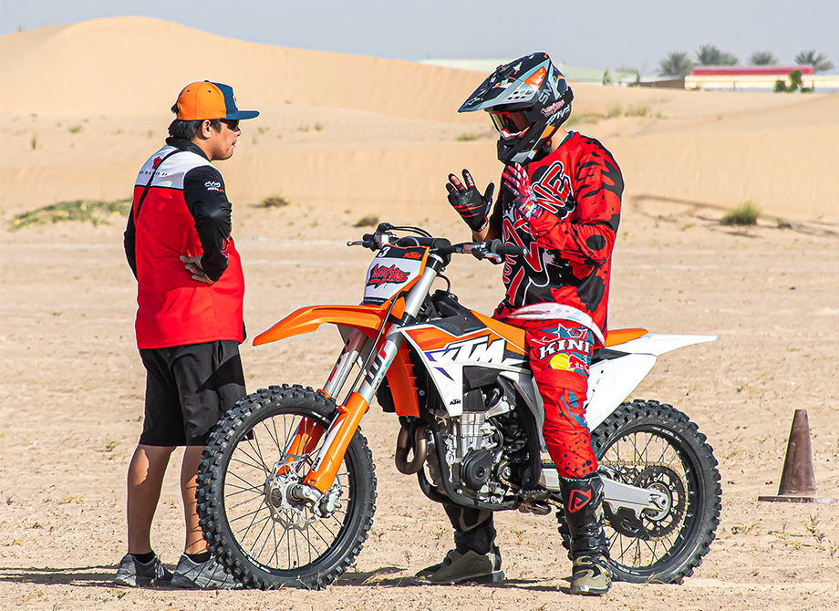 Motorbike training program by Moto Zone, providing expert riding lessons in Dubai.